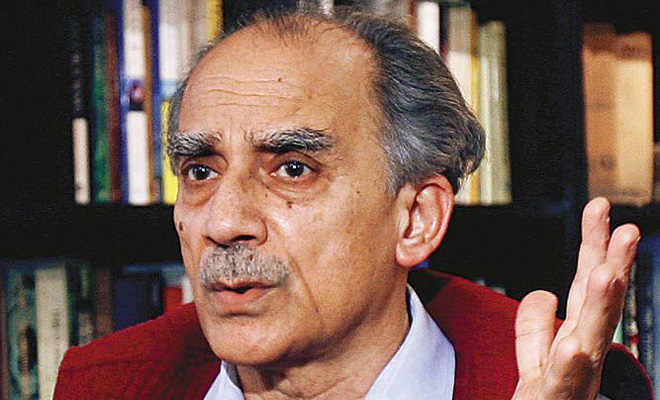 modigovernmentiscongressplusacow:arunshourie